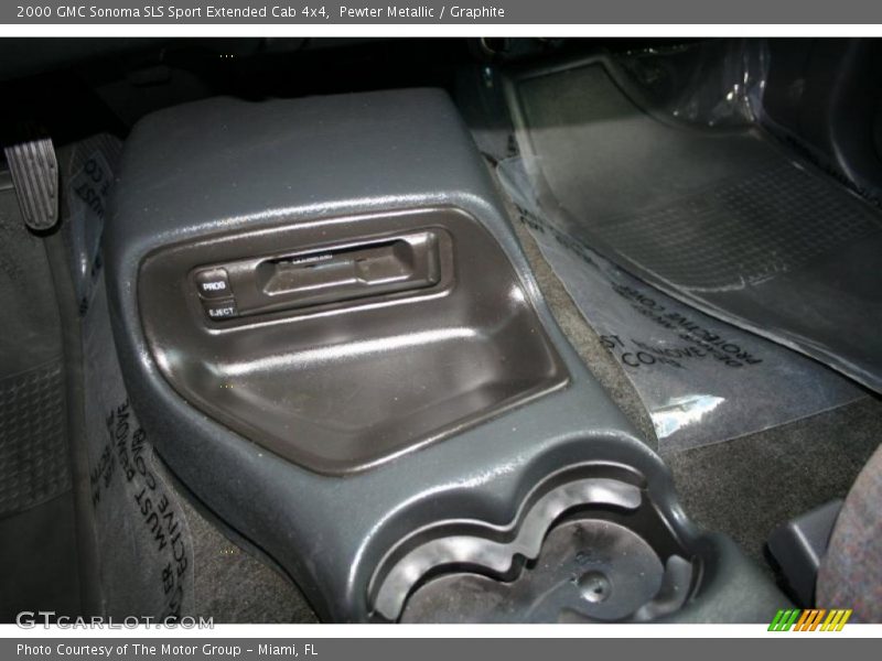 Pewter Metallic / Graphite 2000 GMC Sonoma SLS Sport Extended Cab 4x4