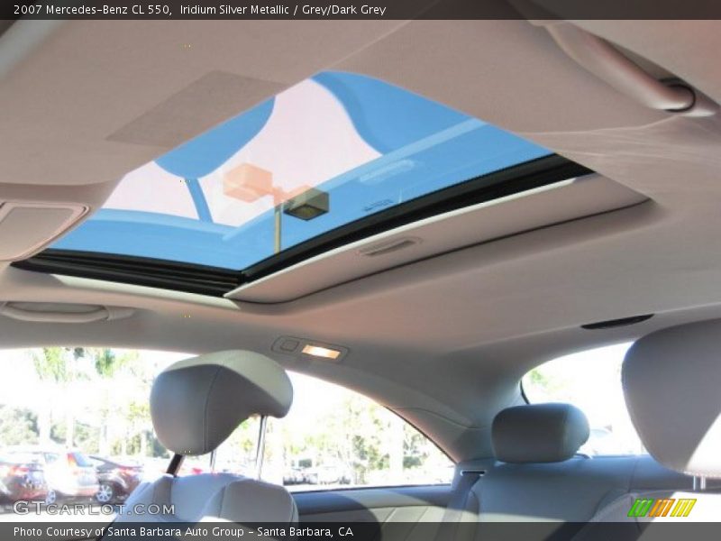 Sunroof of 2007 CL 550