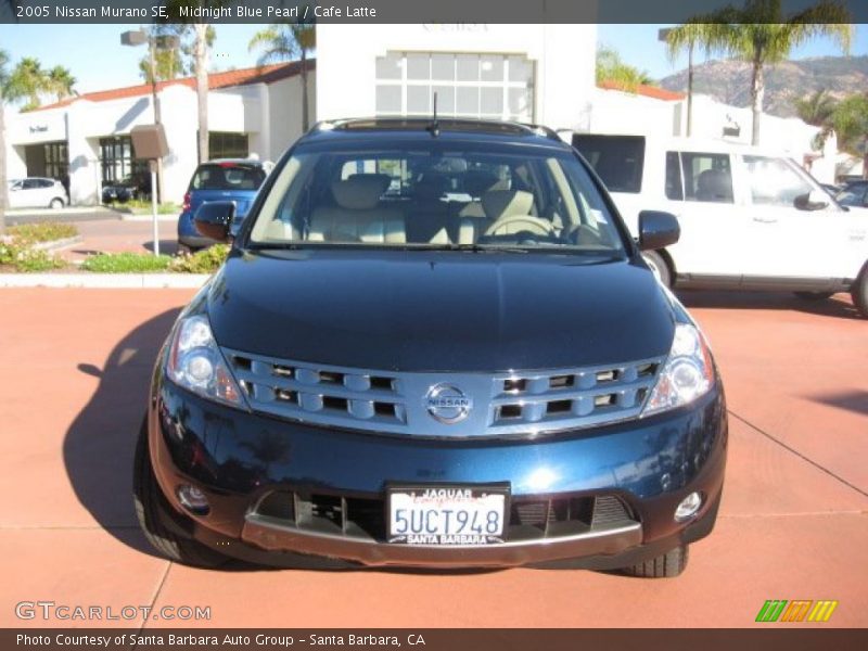 Midnight Blue Pearl / Cafe Latte 2005 Nissan Murano SE