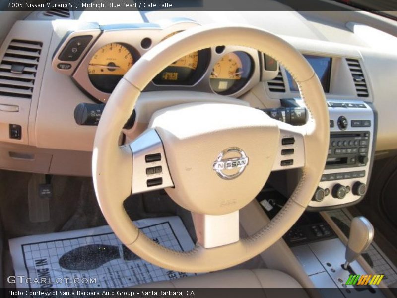 Midnight Blue Pearl / Cafe Latte 2005 Nissan Murano SE