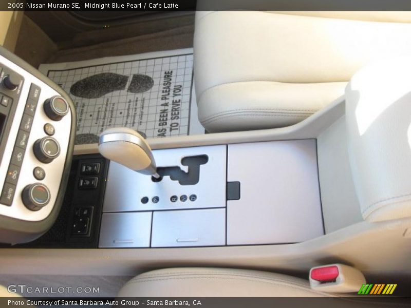 Midnight Blue Pearl / Cafe Latte 2005 Nissan Murano SE
