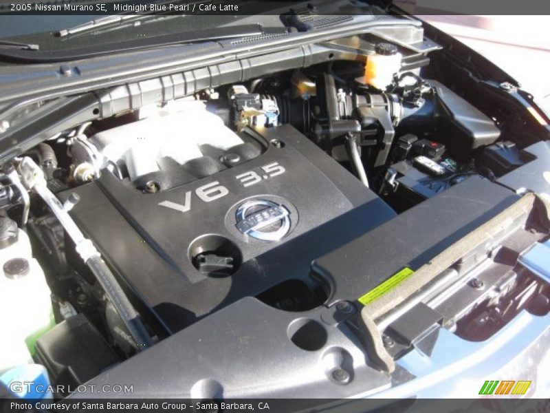 Midnight Blue Pearl / Cafe Latte 2005 Nissan Murano SE