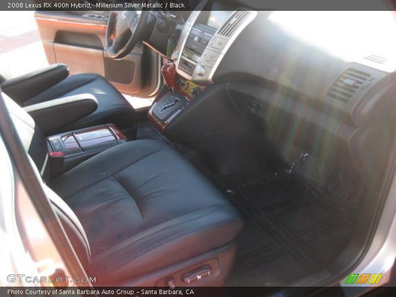 Millenium Silver Metallic / Black 2008 Lexus RX 400h Hybrid