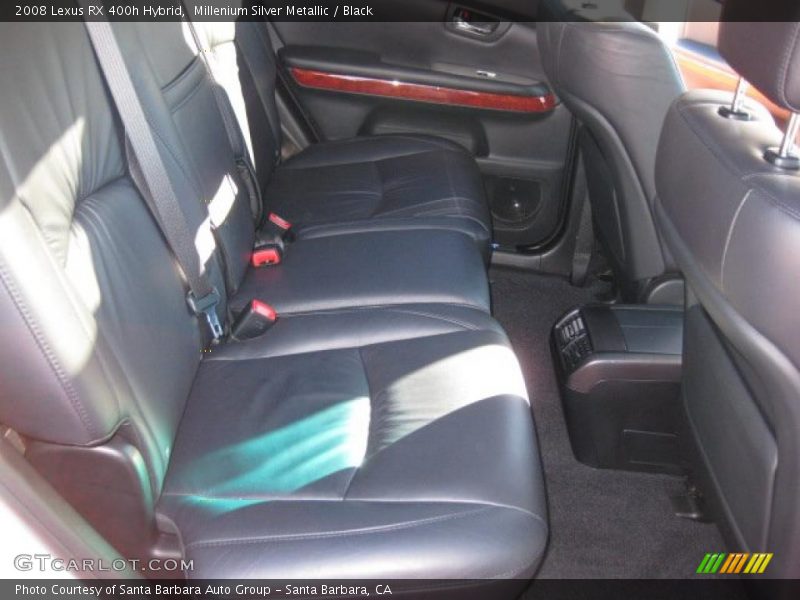 Millenium Silver Metallic / Black 2008 Lexus RX 400h Hybrid