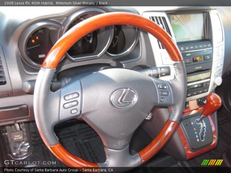 Controls of 2008 RX 400h Hybrid