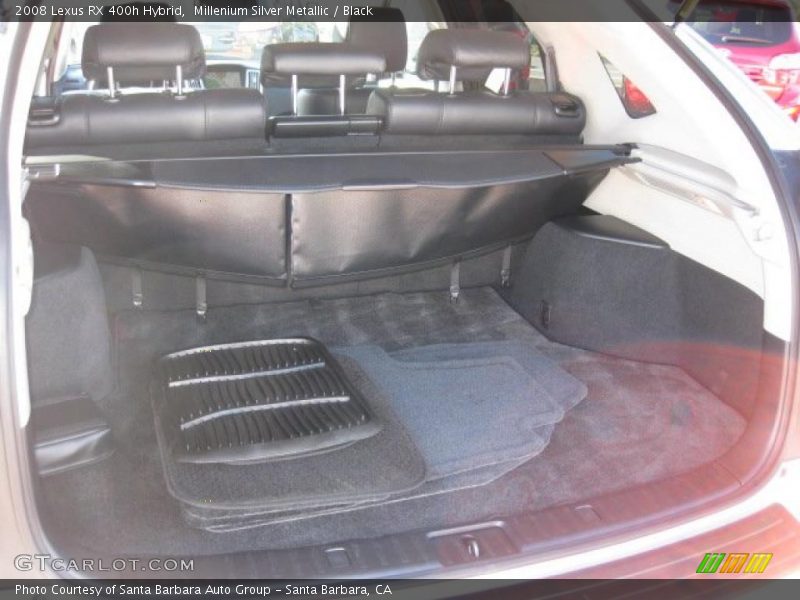 Millenium Silver Metallic / Black 2008 Lexus RX 400h Hybrid