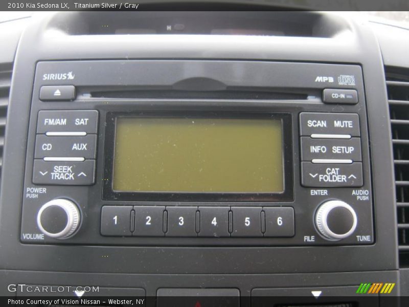 Titanium Silver / Gray 2010 Kia Sedona LX