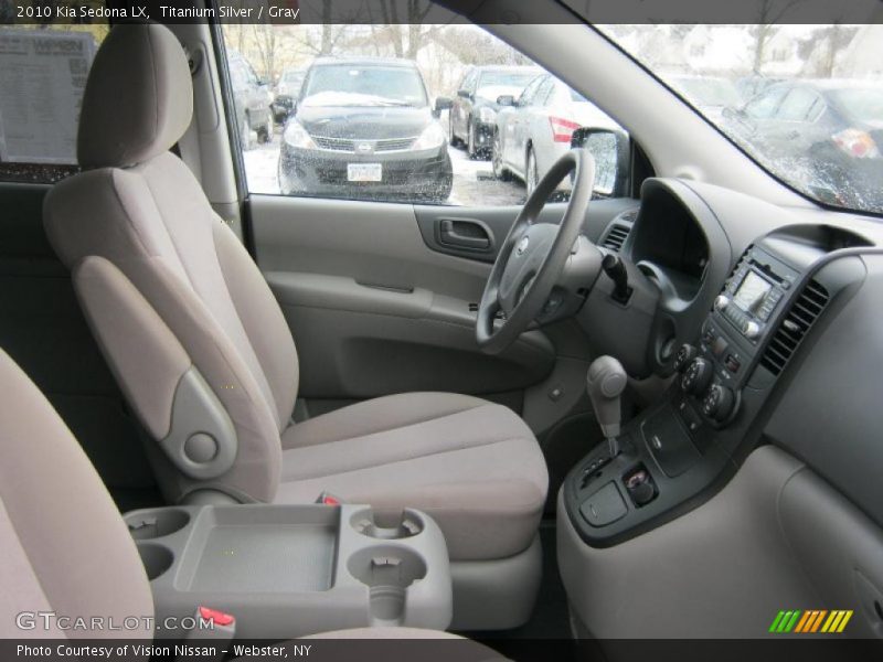 Titanium Silver / Gray 2010 Kia Sedona LX