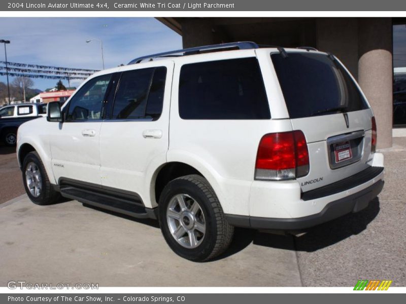 Ceramic White Tri Coat / Light Parchment 2004 Lincoln Aviator Ultimate 4x4
