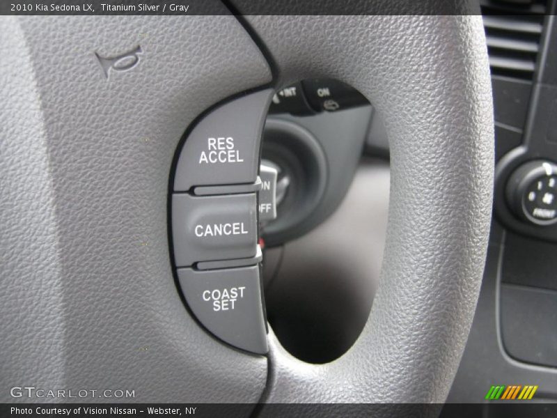 Titanium Silver / Gray 2010 Kia Sedona LX