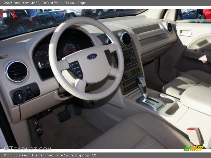 Pebble Beige Interior - 2006 Freestyle SE 