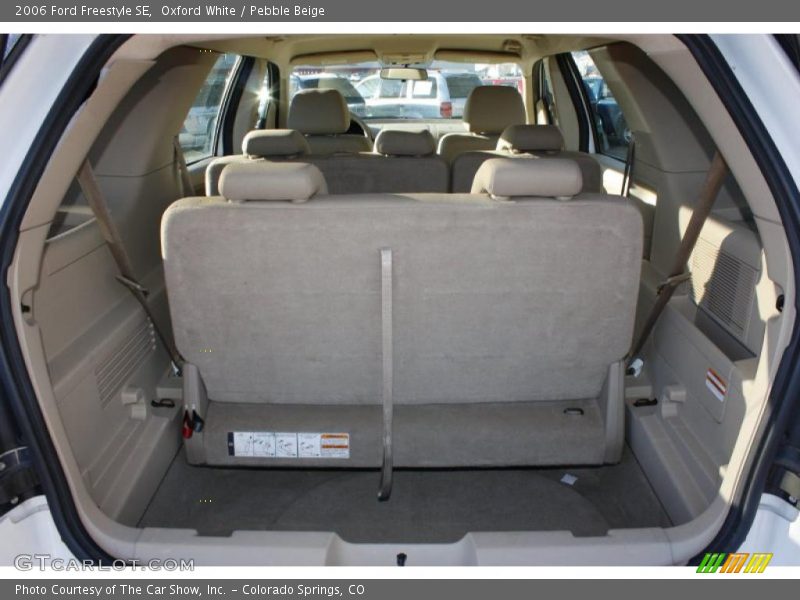  2006 Freestyle SE Trunk
