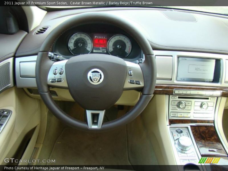 Controls of 2011 XF Premium Sport Sedan