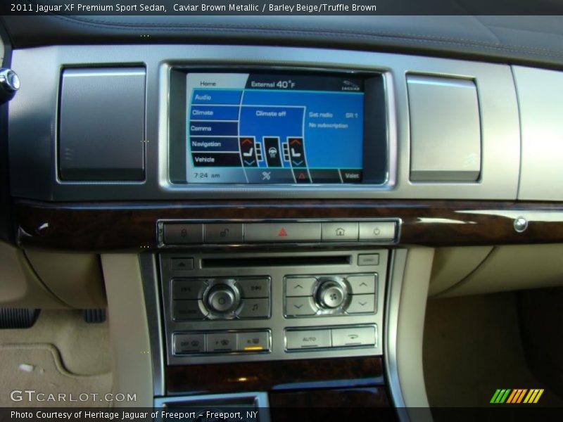 Controls of 2011 XF Premium Sport Sedan