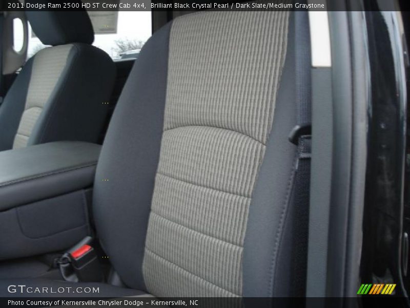 Brilliant Black Crystal Pearl / Dark Slate/Medium Graystone 2011 Dodge Ram 2500 HD ST Crew Cab 4x4