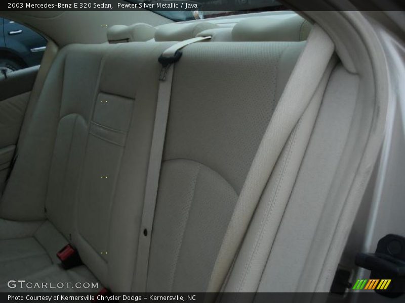 Pewter Silver Metallic / Java 2003 Mercedes-Benz E 320 Sedan