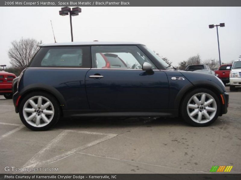 Space Blue Metallic / Black/Panther Black 2006 Mini Cooper S Hardtop