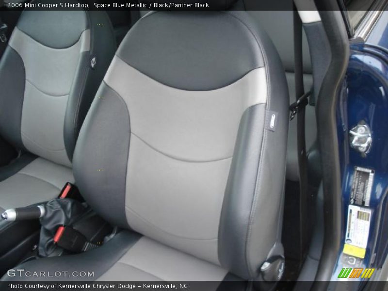 Space Blue Metallic / Black/Panther Black 2006 Mini Cooper S Hardtop