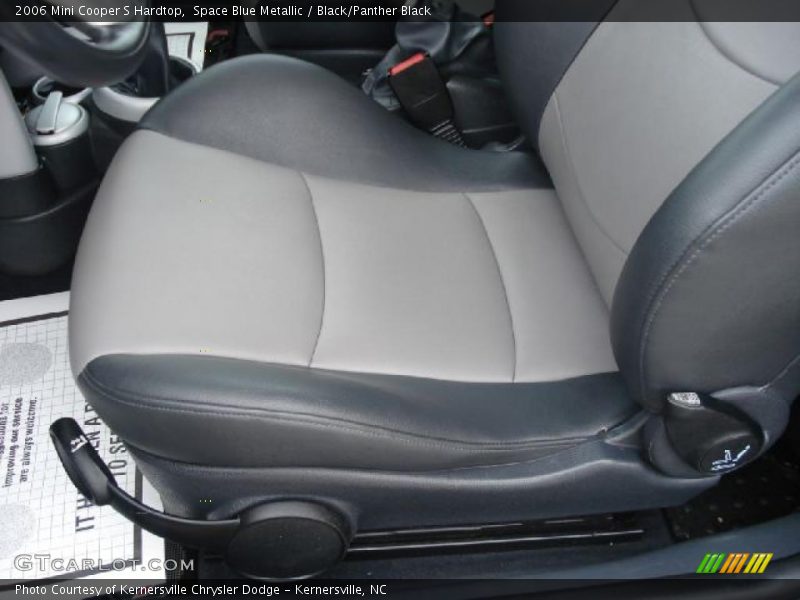 Space Blue Metallic / Black/Panther Black 2006 Mini Cooper S Hardtop