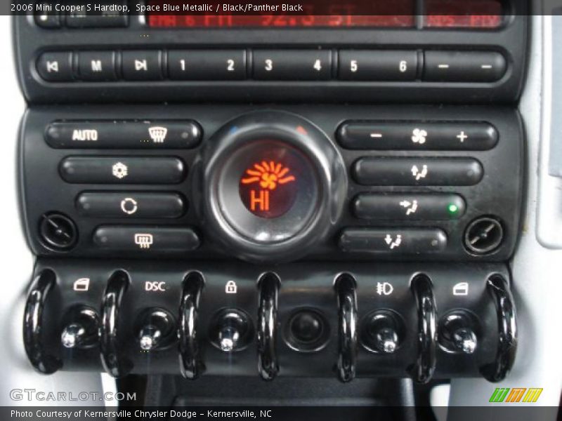 Space Blue Metallic / Black/Panther Black 2006 Mini Cooper S Hardtop