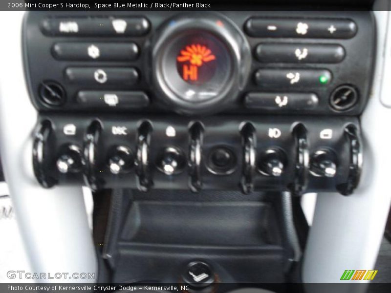 Space Blue Metallic / Black/Panther Black 2006 Mini Cooper S Hardtop