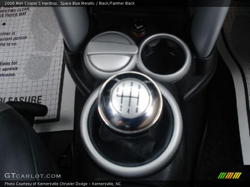 Space Blue Metallic / Black/Panther Black 2006 Mini Cooper S Hardtop