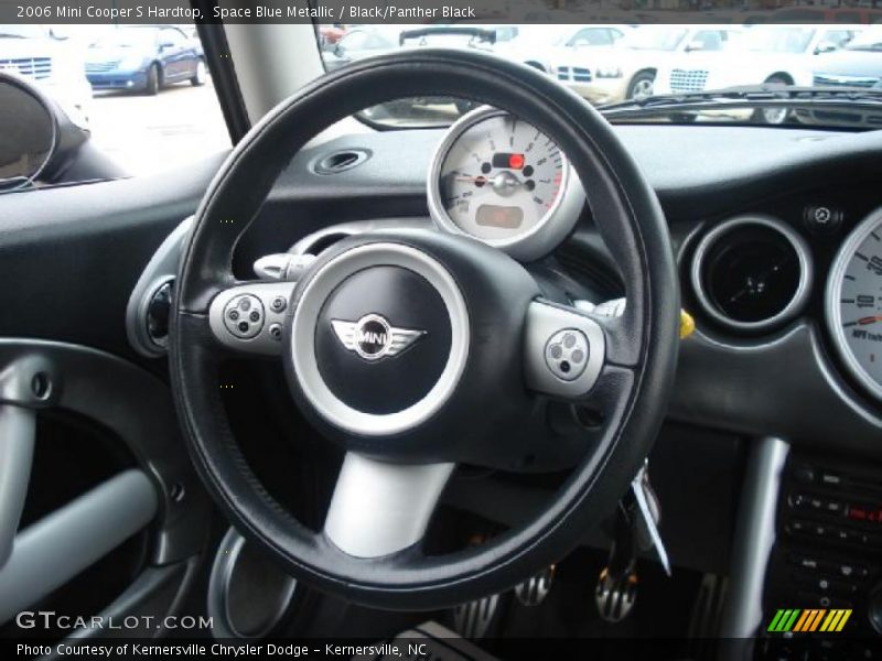 Space Blue Metallic / Black/Panther Black 2006 Mini Cooper S Hardtop