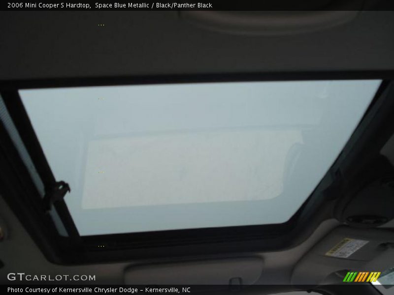 Space Blue Metallic / Black/Panther Black 2006 Mini Cooper S Hardtop
