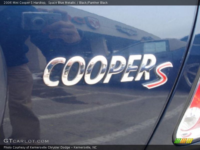 Space Blue Metallic / Black/Panther Black 2006 Mini Cooper S Hardtop