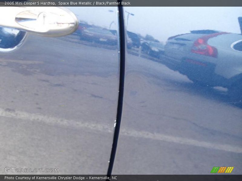 Space Blue Metallic / Black/Panther Black 2006 Mini Cooper S Hardtop