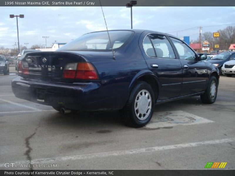 Starfire Blue Pearl / Gray 1996 Nissan Maxima GXE
