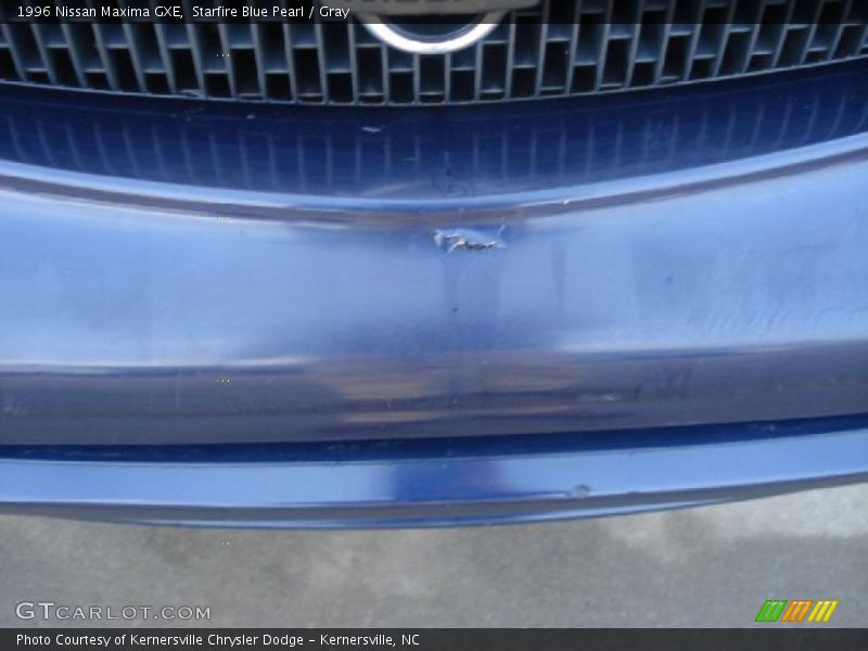 Starfire Blue Pearl / Gray 1996 Nissan Maxima GXE