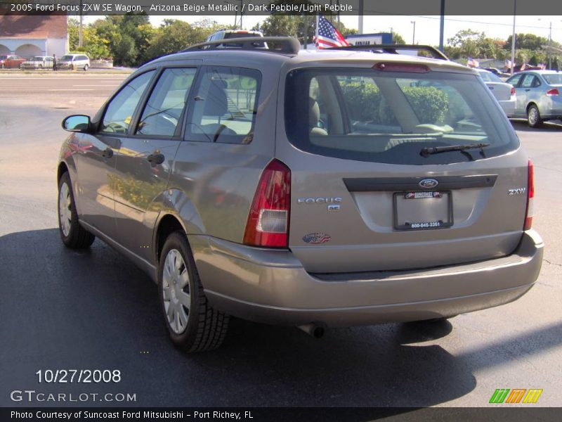 Arizona Beige Metallic / Dark Pebble/Light Pebble 2005 Ford Focus ZXW SE Wagon