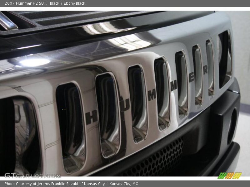 Black / Ebony Black 2007 Hummer H2 SUT