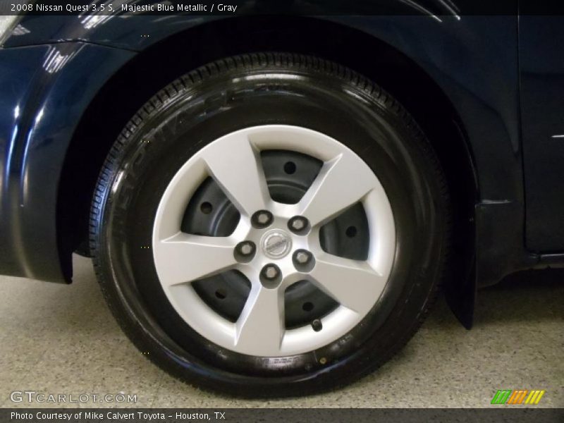 Majestic Blue Metallic / Gray 2008 Nissan Quest 3.5 S