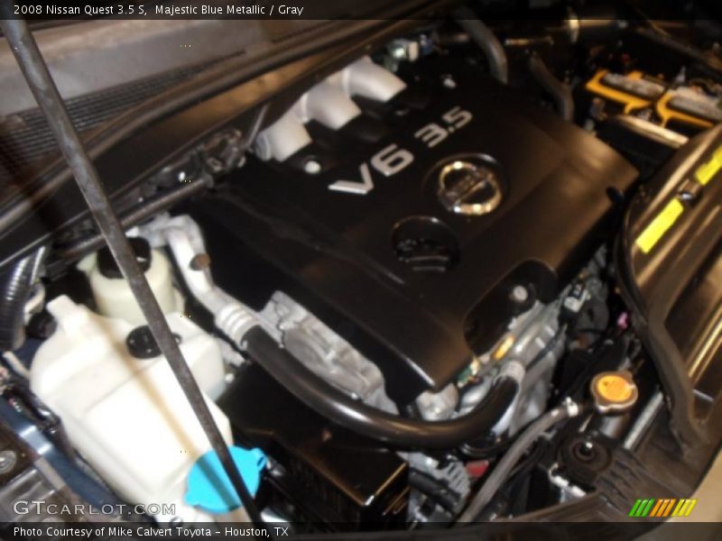 Majestic Blue Metallic / Gray 2008 Nissan Quest 3.5 S