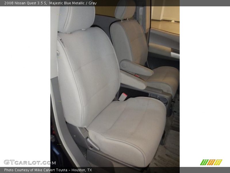Majestic Blue Metallic / Gray 2008 Nissan Quest 3.5 S
