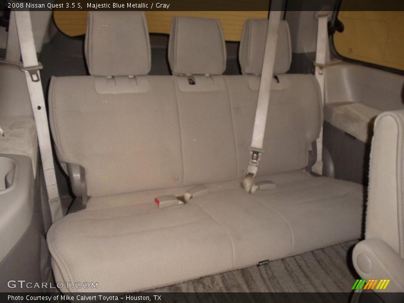 Majestic Blue Metallic / Gray 2008 Nissan Quest 3.5 S