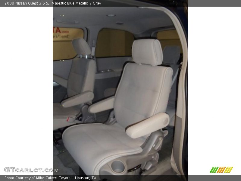 Majestic Blue Metallic / Gray 2008 Nissan Quest 3.5 S
