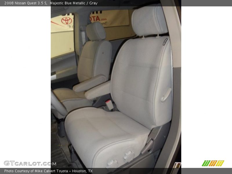 Majestic Blue Metallic / Gray 2008 Nissan Quest 3.5 S