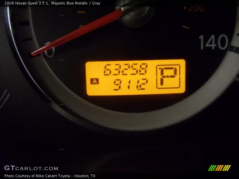 Majestic Blue Metallic / Gray 2008 Nissan Quest 3.5 S