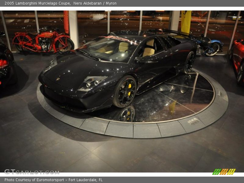 Nero Aldebaran / Myron 2005 Lamborghini Murcielago Coupe