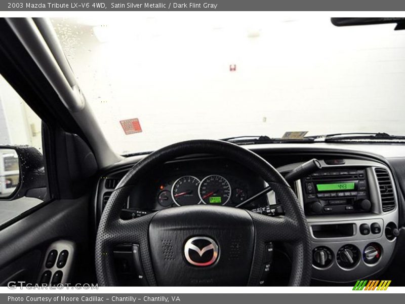 Satin Silver Metallic / Dark Flint Gray 2003 Mazda Tribute LX-V6 4WD