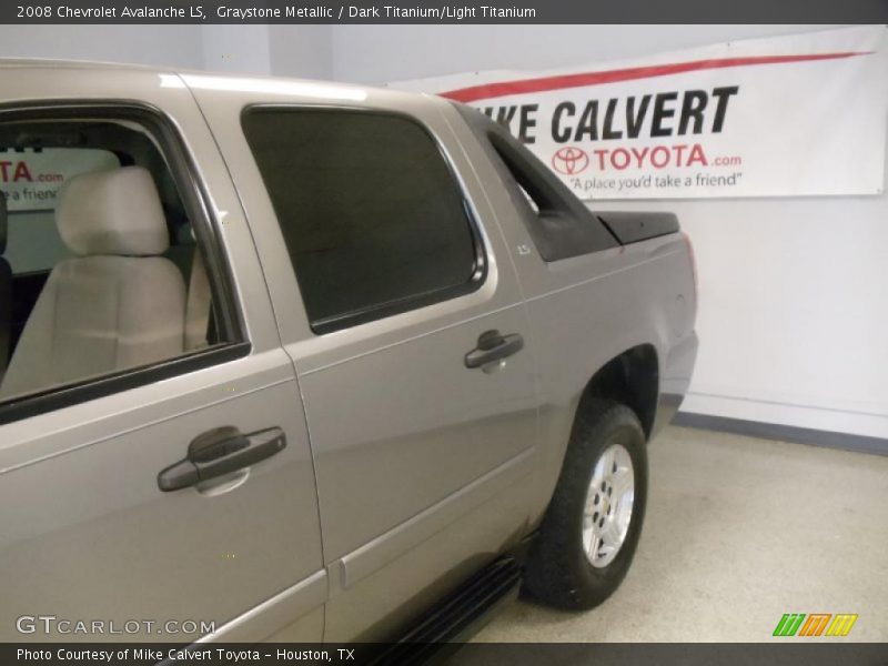 Graystone Metallic / Dark Titanium/Light Titanium 2008 Chevrolet Avalanche LS
