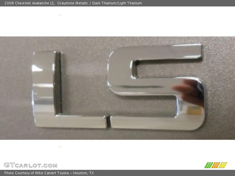 Graystone Metallic / Dark Titanium/Light Titanium 2008 Chevrolet Avalanche LS