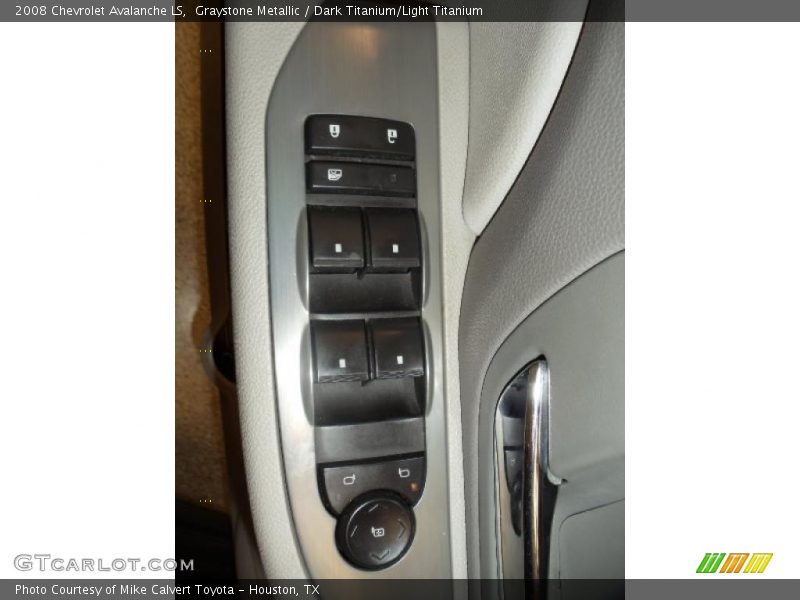 Graystone Metallic / Dark Titanium/Light Titanium 2008 Chevrolet Avalanche LS