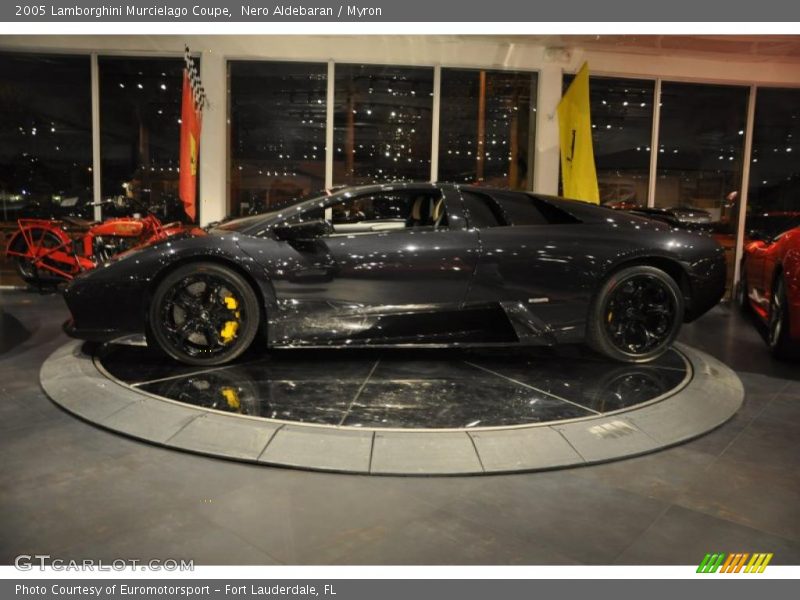 Nero Aldebaran / Myron 2005 Lamborghini Murcielago Coupe