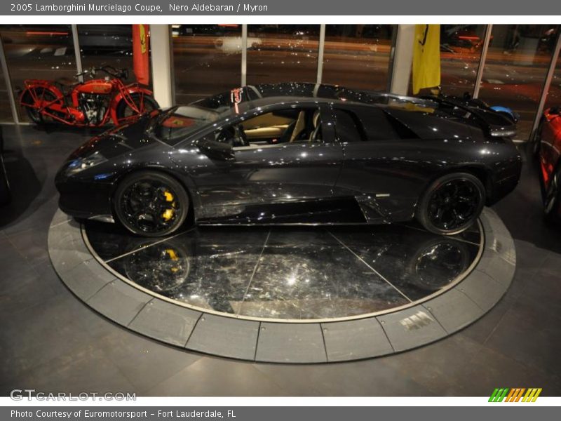 Nero Aldebaran / Myron 2005 Lamborghini Murcielago Coupe