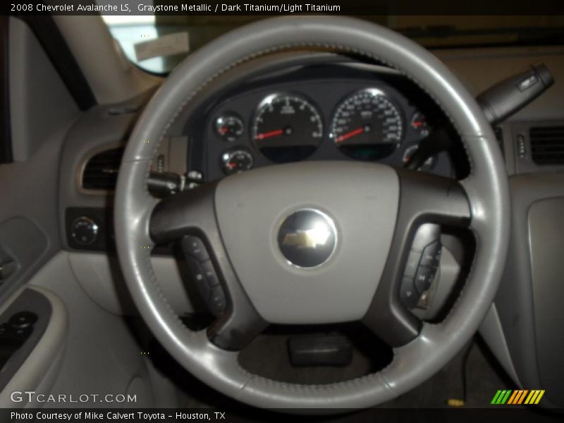 Graystone Metallic / Dark Titanium/Light Titanium 2008 Chevrolet Avalanche LS