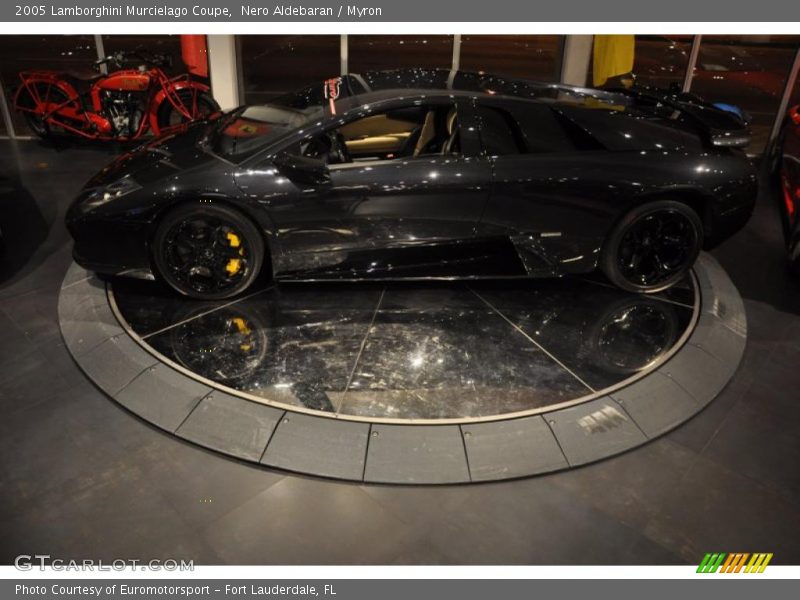Nero Aldebaran / Myron 2005 Lamborghini Murcielago Coupe